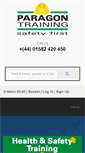 Mobile Screenshot of paragon-training.com